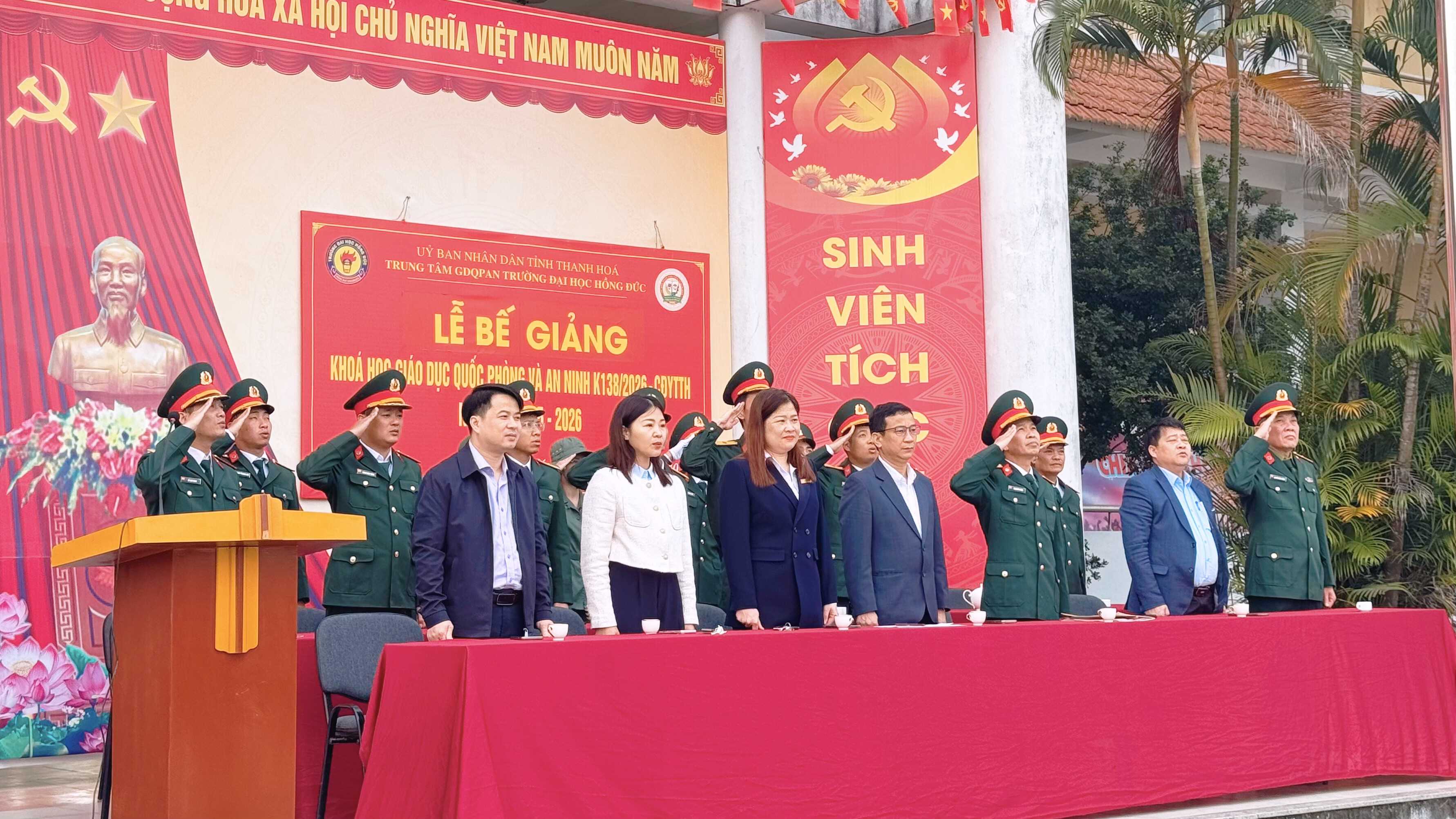 LỄ BẾ GIẢNG KHOÁ HỌC K138/2026/CĐYTTH NĂM HỌC 2025 - 2026